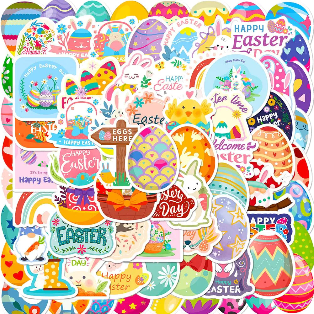 Easter Egg Stickers